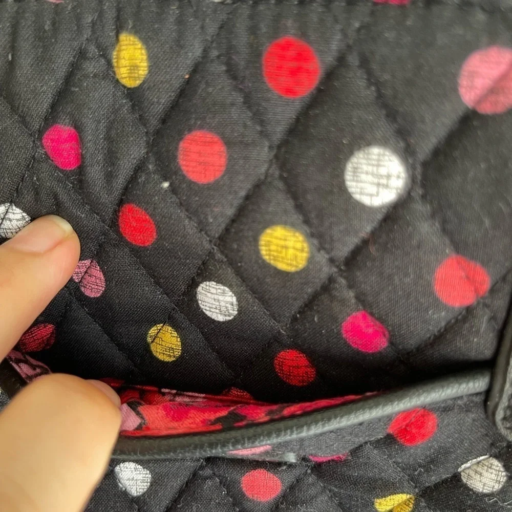 Vera Bradley Havana dots purse - Picture 3 of 9